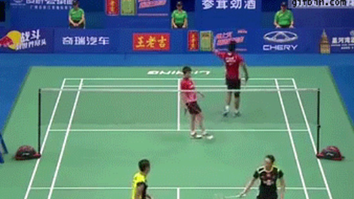Badminton är lätt att fixa.